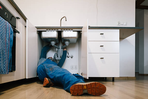 Professional Plumbing technician working in Simpson, NC